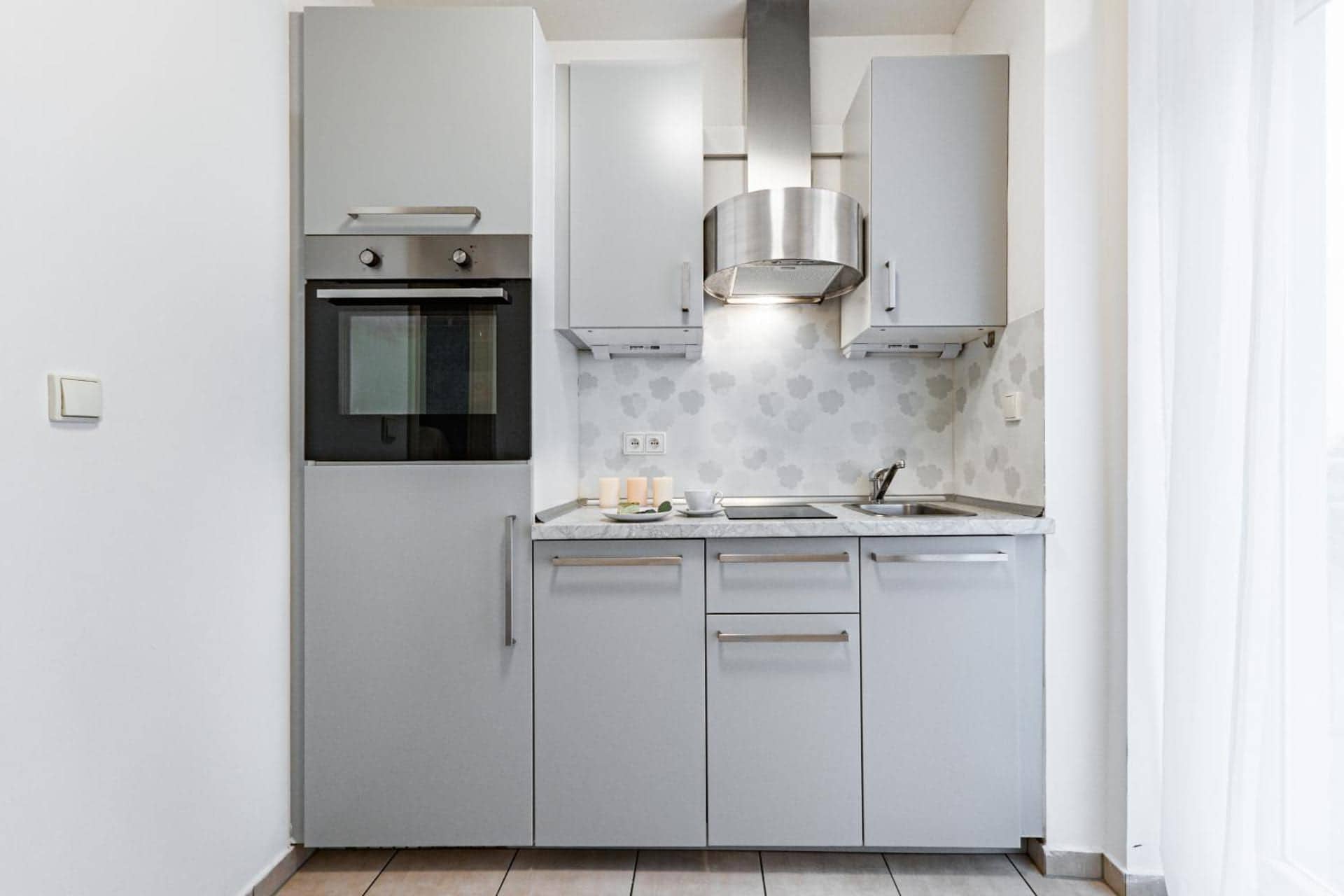 Carlsbad Apartments, Karlovy Vary — kuchyňský kout