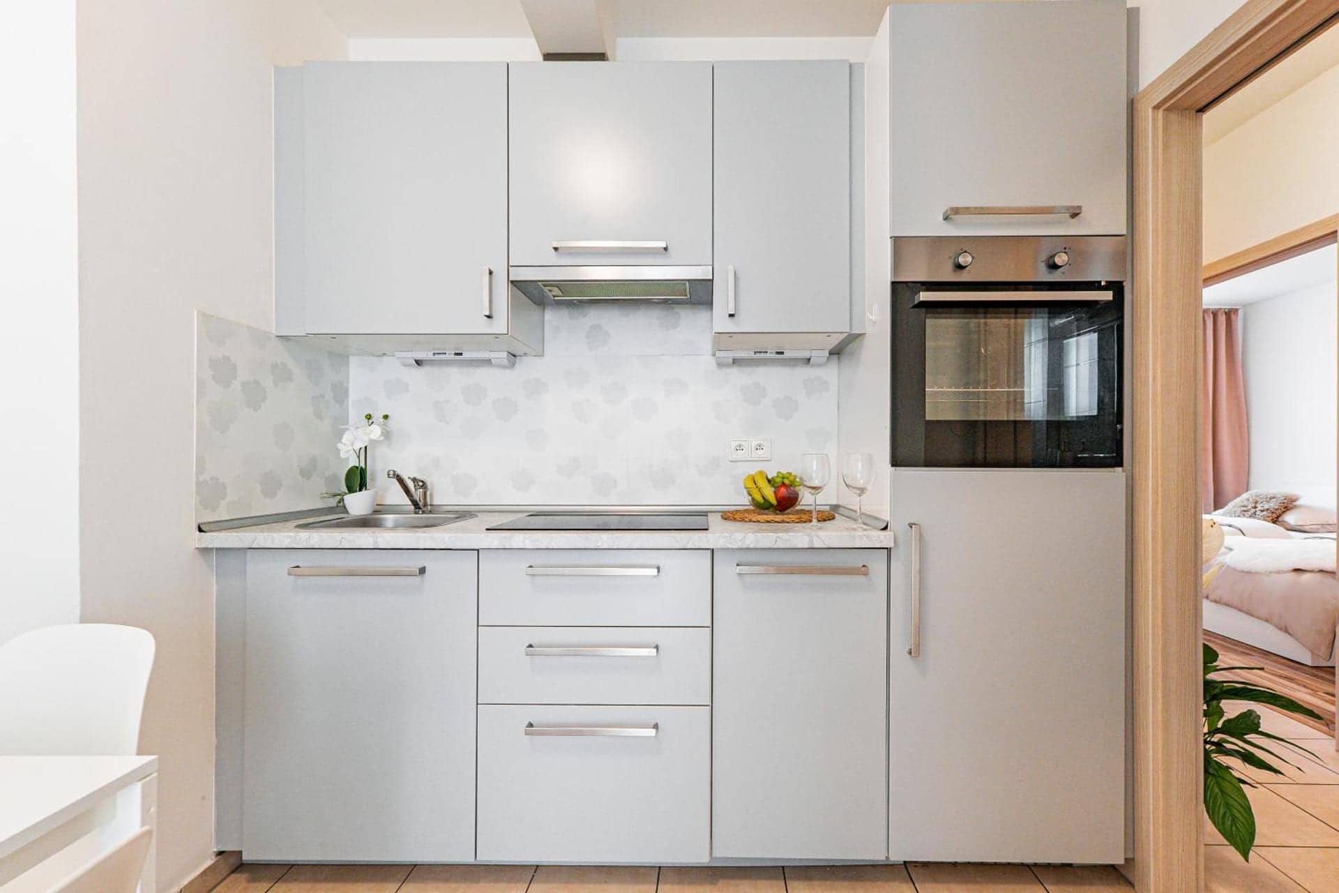 Carlsbad Apartments, Karlovy Vary — kuchyňský kout