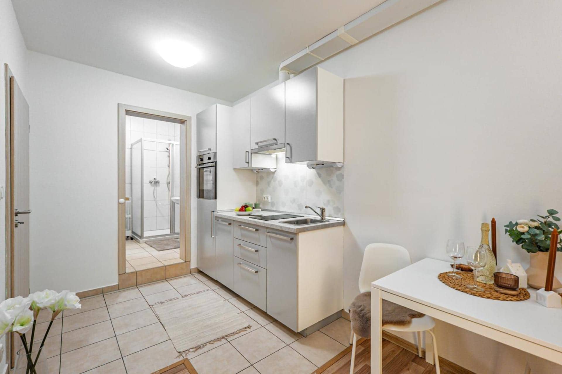 Carlsbad Apartments, Karlovy Vary — kuchyňský kout