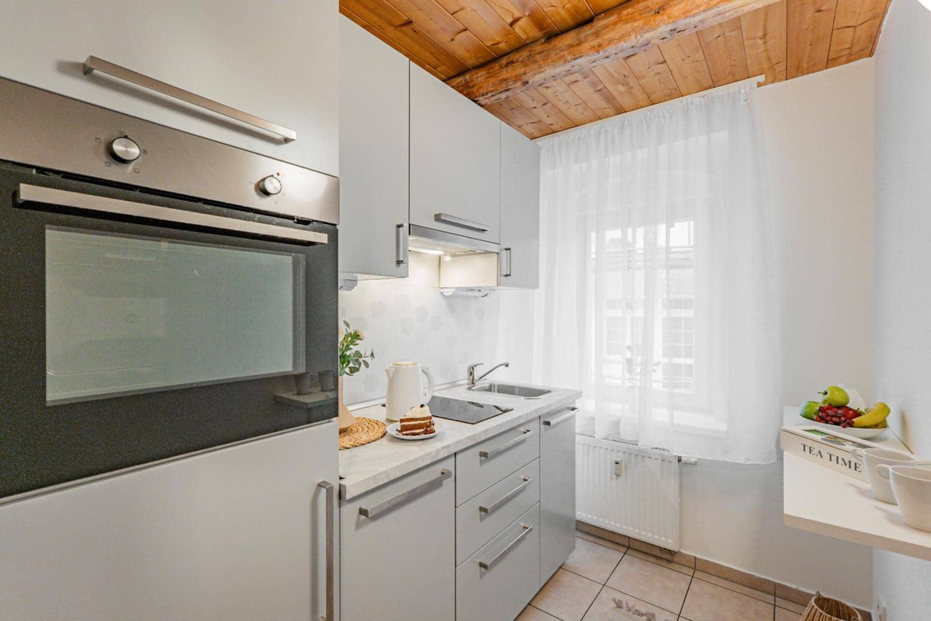 Carlsbad Apartments, Karlovy Vary — kuchyňský kout