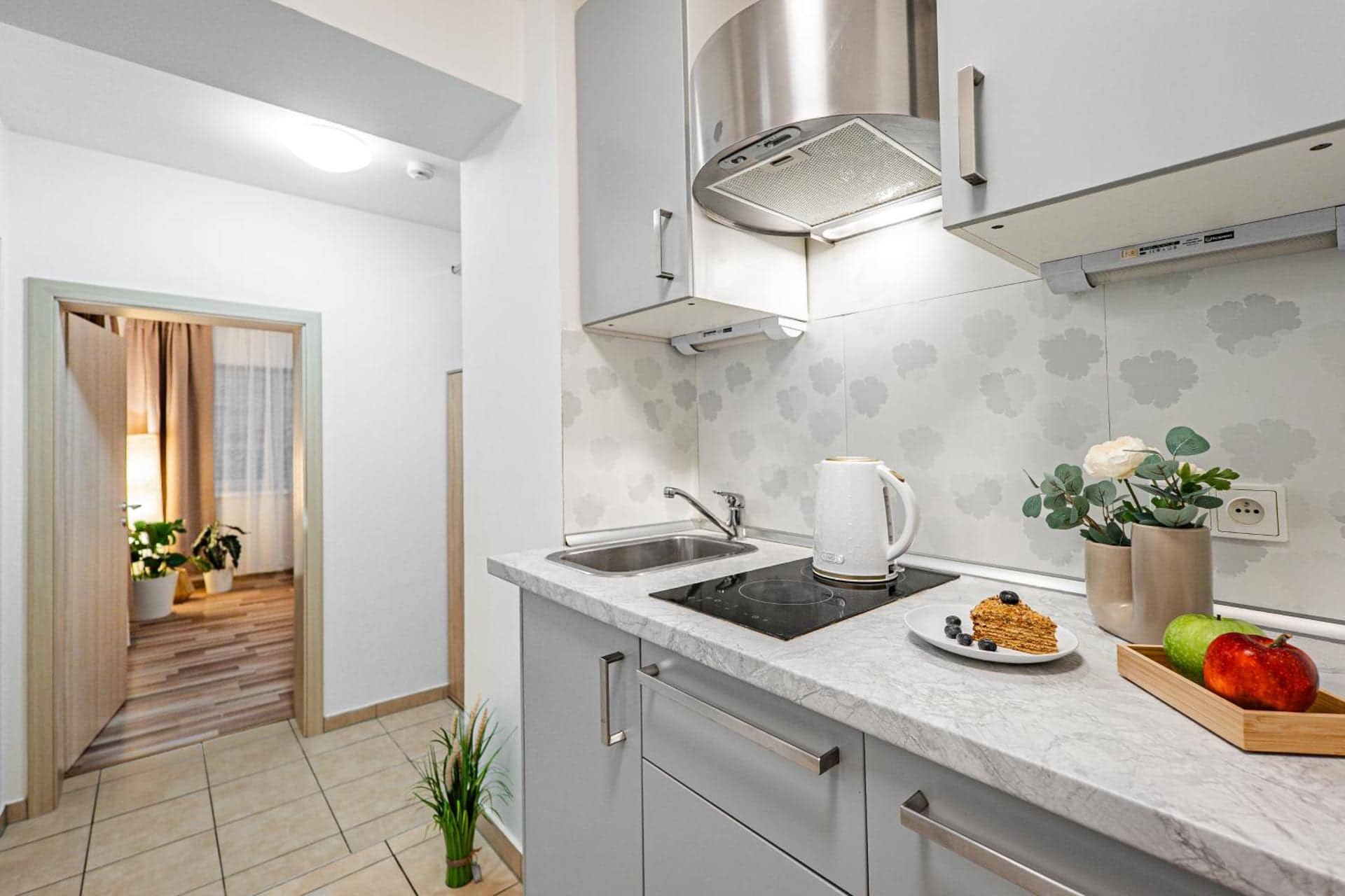 Carlsbad Apartments, Karlovy Vary — kuchyňský kout