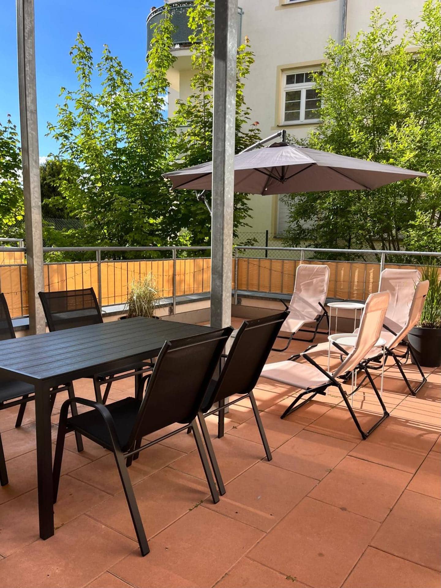 Carlsbad Apartments, Karlovy Vary — terasa