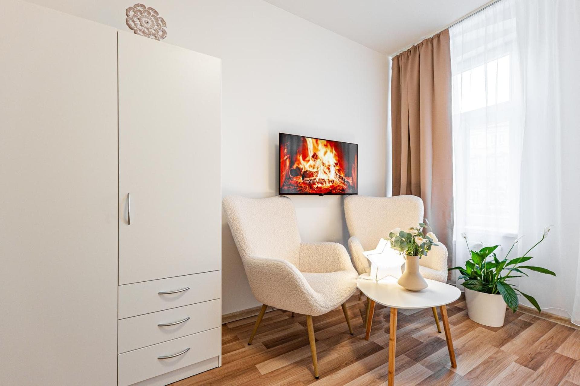 Apartmán Zámecká — posezení