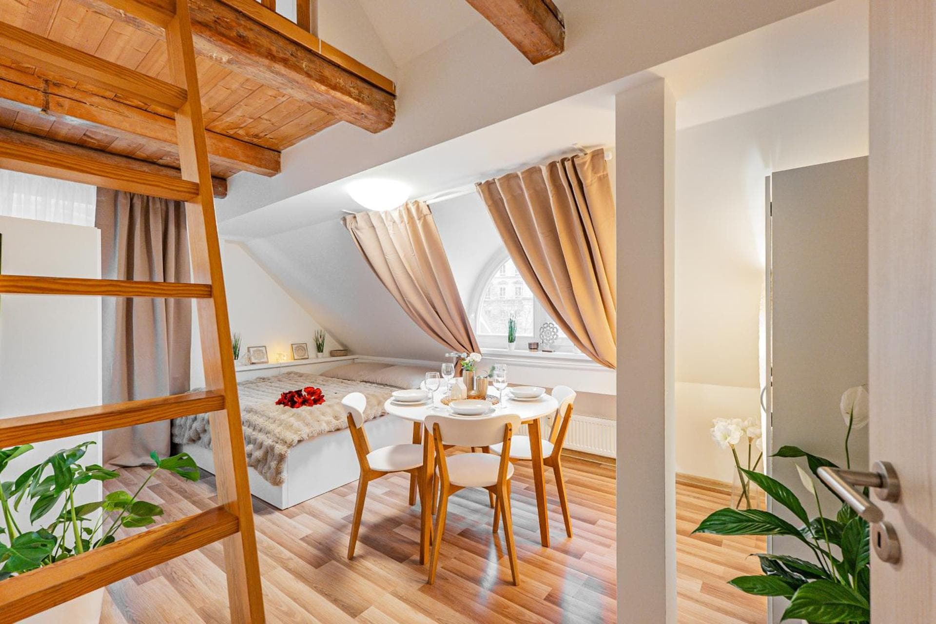 Apartmán Petřín — posezení