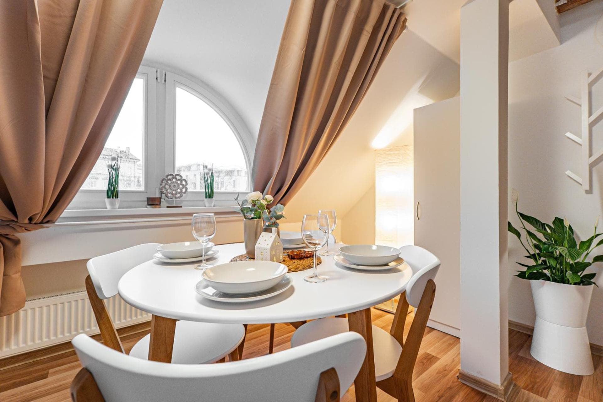 Apartmán Petřín — posezení