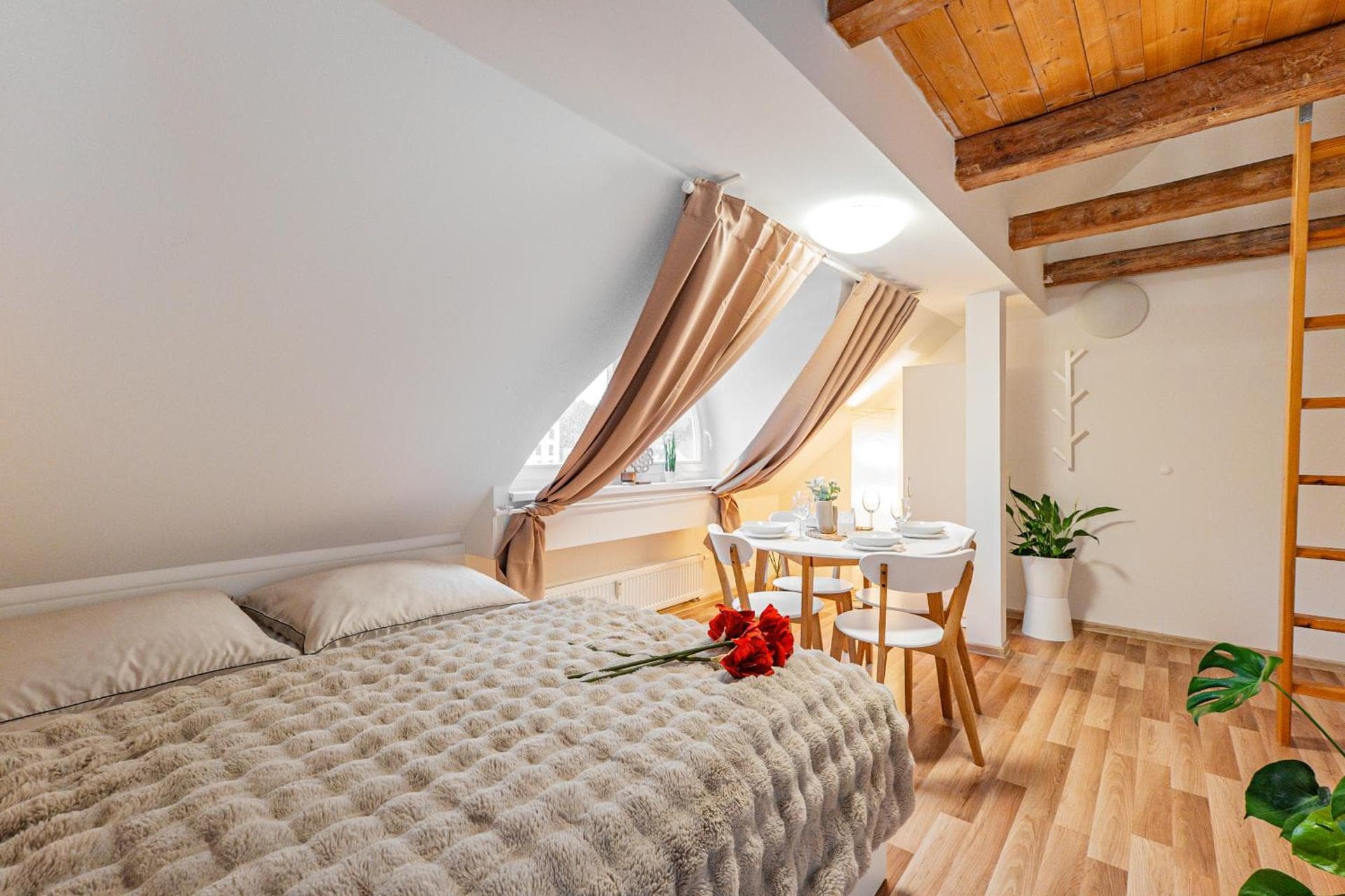 Apartmán Petřín — ložnice