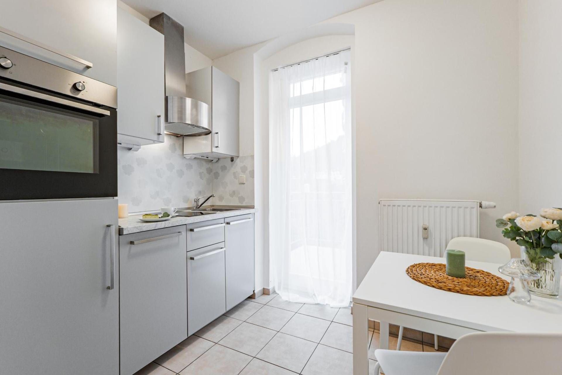 Kuchyňský kout apartmánu — Carlsbad Apartments, Karlovy Vary
